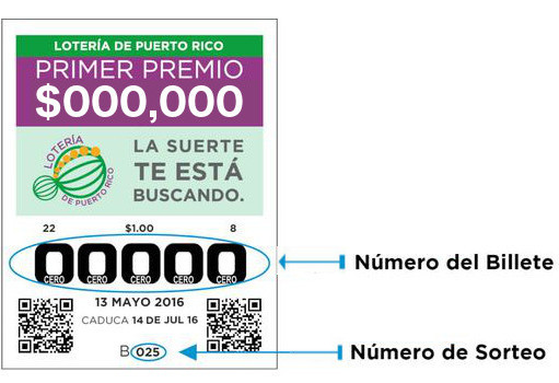 Billete de la Lotería Tradicional